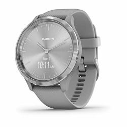 Garmin Vívomove 3 Hybrid Smartwatch in Silver & Gray