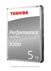 Toshiba X300 5TB Performance Desktop And Gaming Hard Drive 7200 Rpm 128MB Cache Sata 6.0GB S 3.5 Inch Internal Hard Drive HDWE150XZSTA