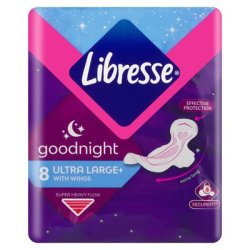 Libresse Ultra Pads Night Wing 8EA