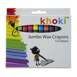 Art And Craft Crayons Wax Jumbo 12 Piece