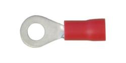 Ring Terminal - Red - 6.4MM - 10 Pieces