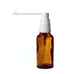 50ML Amber Glass Aromatherapy Bottle With Throat Sprayer 18 65