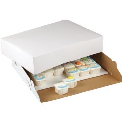 Wilton 415-0723 2-PACK Corrugated Cake Box 19 By 14 By 4-INCH