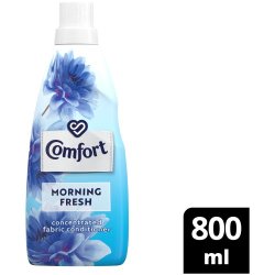 Comfort Concentrated Laundry Fabric Softener Morning Fresh 800ML