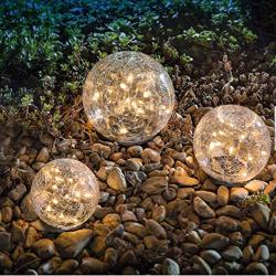 solar led garden balls