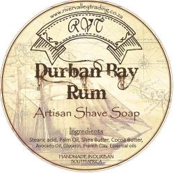 Rvt 'durban Bay Rum' Artisan Shave Soap 165g
