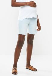 Cotton On Maternity Bermuda Shorts - Brooklyn Blue