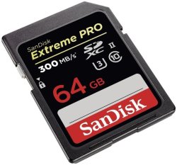 SanDisk Extreme Pro Sdxc 64GB 300MB S Uhs-ii