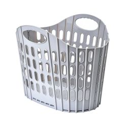 Plastic Foldable Easy Laundry Or Storage Basket
