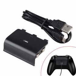 1200mah Rechargeable Battery + Usb Cable For Xbox One Wireless Controller Free Shipping