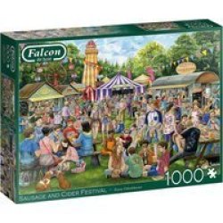 Falcon De Luxe Jigsaw Puzzle - Sausage And Cider Festival 1000 Pieces