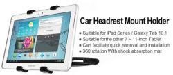 Car Headrest Mount Holder For Ipad
