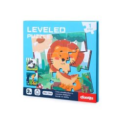 Leveled Puzzles 3 In 1 Happy Animals Puzzles Kid Puzzles