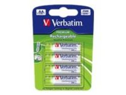 Verbatim Premium 4 x AA Rechargeable Batteries