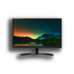 LG 24 Full HD Black Ips LED Monitor