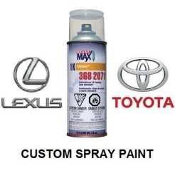 Finish-Rite Custom Spray Paint For Toyota And Lexus Cars - Oem Paints Spray Paint 1F7 - Classic Silver Metallic