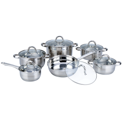 Snappy Chef 12PC Supreme Cookware Set - SSCS012