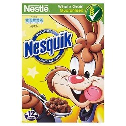 Nestle Nesquik Chocolate Cereal - 375G - Pack Of 2 375G X 2 Boxes