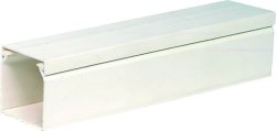 Solid Trunking White 100W X 60H 2M