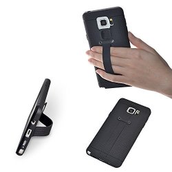 Tfy Hand Strap Holder Stand With Soft Case Cover For Samsung Note 5