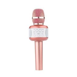 ET Wireless Karaoke Bluooth Microphone 3-IN-1 Portable USB Hand Speaker For Iphone android ipad sony PC And All Smartphone Home Party Singing Ktv
