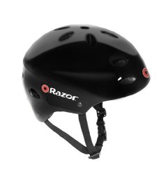 Razor V-17 Child Multi-sport Helmet Black Gloss