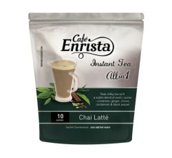 Cafe Enrista Instant Tea All In 1 Chai Latt Sachets - 1 X 10'S