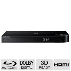 Samsung Blu-ray DVD Disc Player with Built-in Wi-Fi 1080p & Full HD  Upconversion, Plays Blu-ray Discs, DVDs & CDs, Plus CubeCable 6Ft High  Speed HDMI