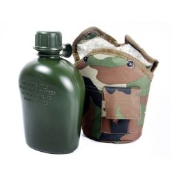 Kaufmann Camping Gear Kaufmann Water Bottle - Camo Cover - 1L
