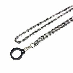 Deals on Satelliter Necklace Fit For Juul Akso Relx Or Similar Sized Vape  Pens Stainless Steel Anti Lost Holder Lanyard With Silicone Ring H02 |  Compare Prices & Shop Online