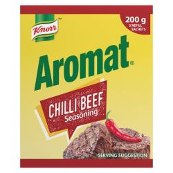 Aromat Chilli Beef Seasoning Spice Mix Refill 200G