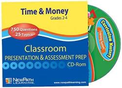 Newpath Learning Time And Money Skills Interactive Whiteboard Cd-rom Site License Grade 2-4