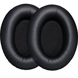 Replacement Earpads Mudder 2 Pieces Foam Ear Pad - Cushion Repair For Bose Quietcomfort 2 15 25 AE2 AE2I - Black