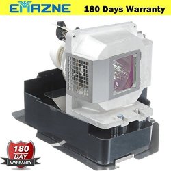 Emazne VLT-XD520LP Projector Replacement Compatible Lamp With Housing For Mitsubishi EX52U Mitsubishi EX53E Mitsubishi EX53U Mitsubishi GX-570 LVP-XD500U-ST LVP-XD520U-G MD-550X MD-553X XD520U-G