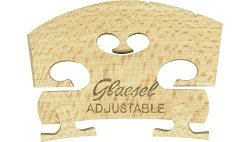 Glaesel Self-adjusting 4 4 Violin Bridge Medium
