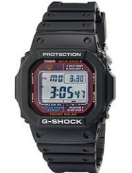 Casio Men's GWM5610-1 G-shock Solar Watch With Black Band