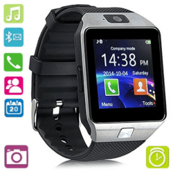 Smart Watch Phone. The Watch With Sim And Memory Card Slots. Camera bluetooth And Multimedia