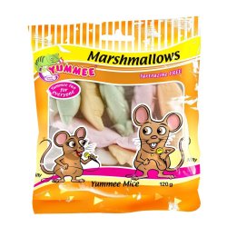 Yummee - Marshmallow 120G Mallows Mice