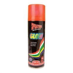 - Spray Paint 300ML Glow Orng - 2 Pack