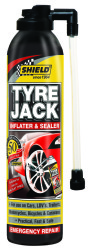 Shield - Tyre Jack Inflator And Sealer 340ML