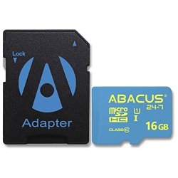 ABACUS24-7 16GB Microsd Memory Card And Sd Adapter For Canon Powershot SX130 Is SX150 Is SX160 Is SX170 Is SX20 Is SX210 Is SX220