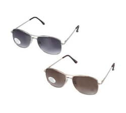 Sunglasses Mens Classic Aviator Pack Of 2