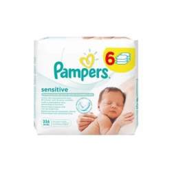 Pampers Baby Wipes Sensitive 336'S