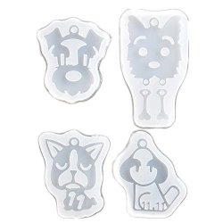 Puppy Charms Making Silicone Mold For Jewelry Pendant Diy Resin Casting Mould Craft Making Tools
