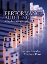 Performance Auditing - A Step-by-step Approach Paperback