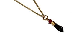Fifa Hand Charm Pendant 18K Gold Plated With 18 Inch Chain - Figa Azabache Hand Necklace - Mano Fico