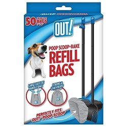 Out Dog Poop Bags Refill For Poop Scoop & Rake - 50CT