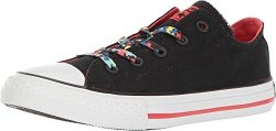 Converse Chuck Taylor All Star Ox Black ultra Red white 3 Little Kid M