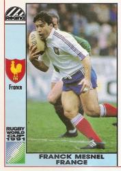 1991 Rugby World Cup Regina - Card 93