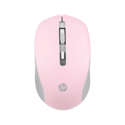 HP - S1000 Plus - 1600DPI Wireless Silent Mouse - Pink